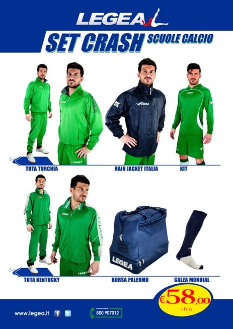 kit legea calcio